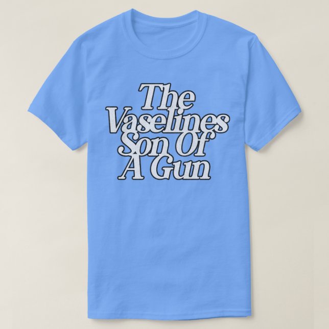 The Vaselines Original Fan Art Design T-Shirt (Design Front)