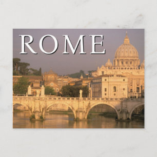 The Vatican Italy, Rome Thank You Postcard