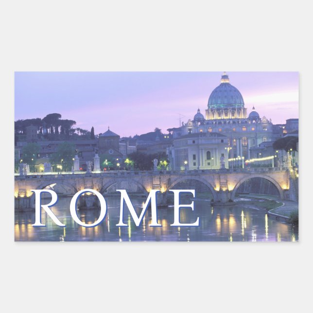 The Vatican | Rome, Italy Rectangular Sticker (Front)