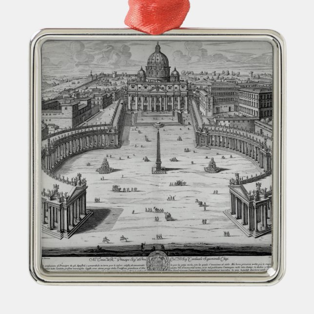 The Vatican, Rome Metal Tree Decoration (Front)