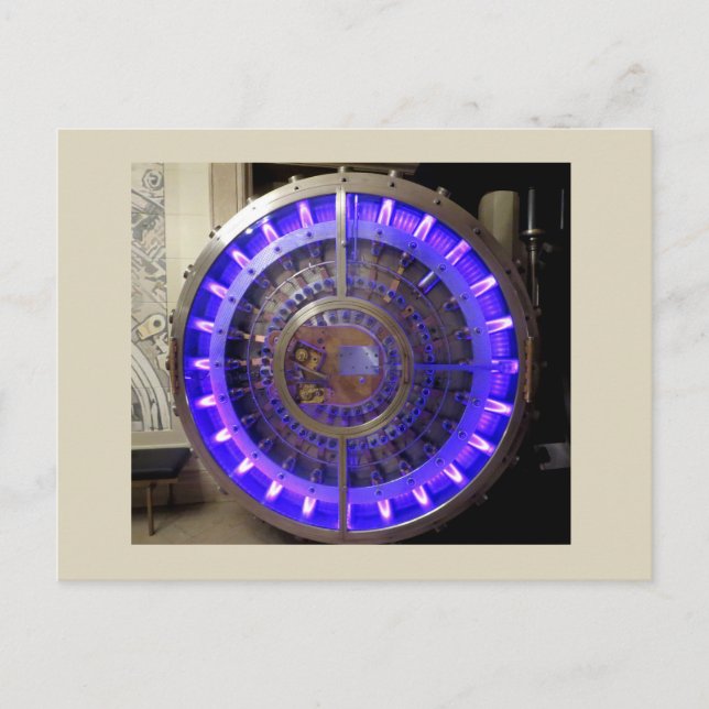 The Vault Door Postcard (Front)
