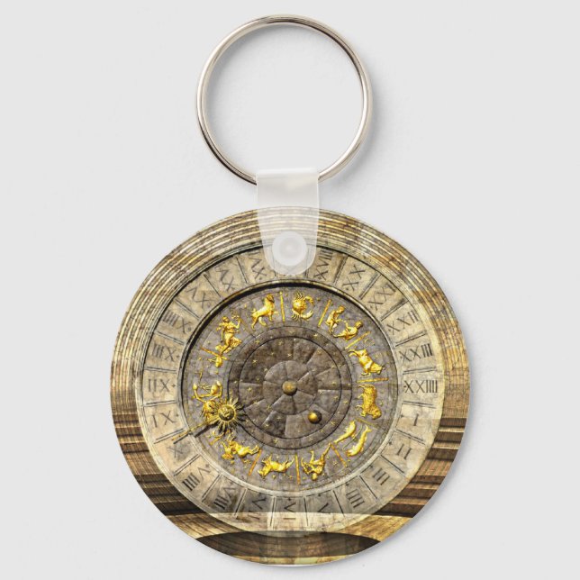 The vault of Time Key Ring (Front)