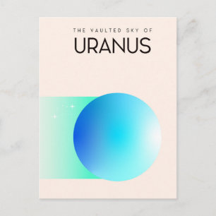 The Vaulted Sky of Uranus Postcard