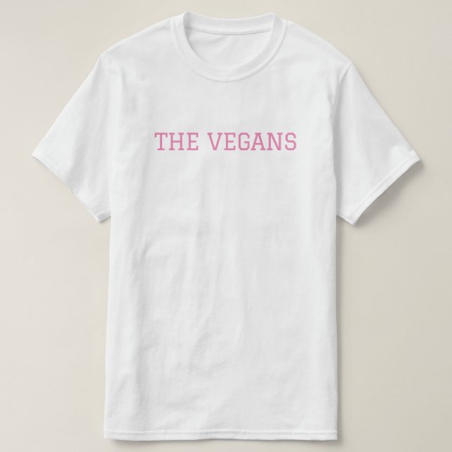 The Vegans  T-Shirt (Design Front)