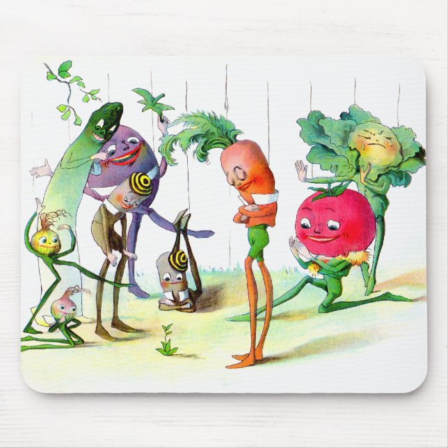 The Vege-Men’s Revenge 2 Mouse Pad (Front)