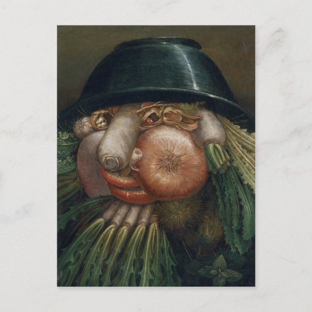 The Vegetable Gardener - Giuseppe Arcimboldo Postcard (Front)