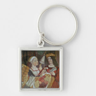 The Vegetable Market Key Ring