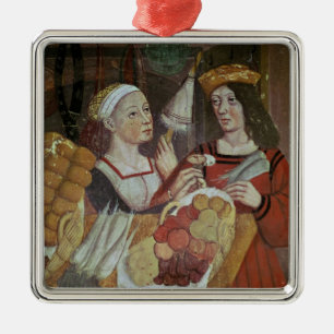 The Vegetable Market Metal Tree Decoration