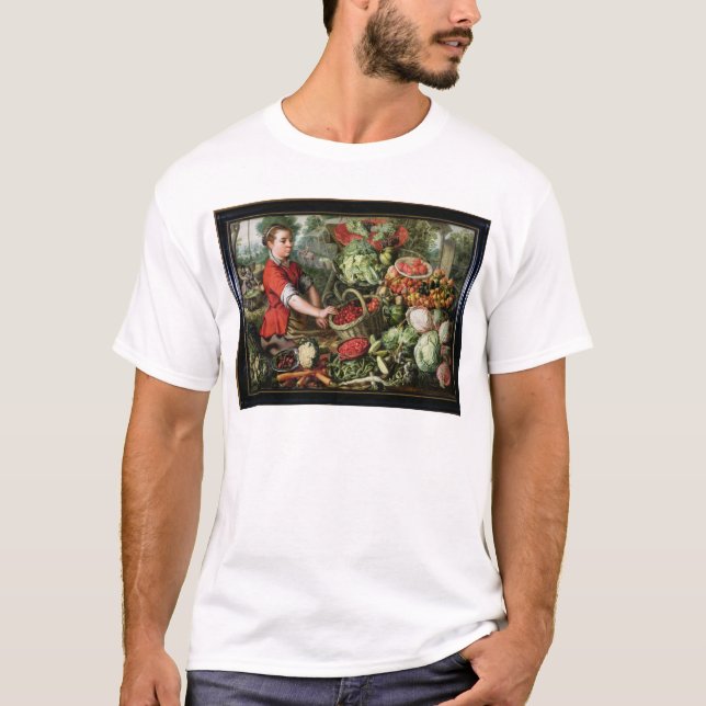 The Vegetable Seller T-Shirt (Front)