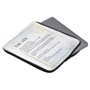 The Veil - Awakening Empowerment Poem Poetry Laptop Sleeve