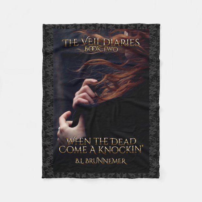 The Veil Diaries Book II Fleece Blanket (Front)