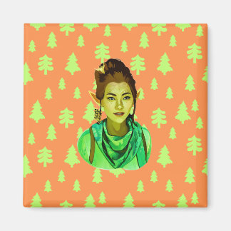 The Veil Jumper Magnet