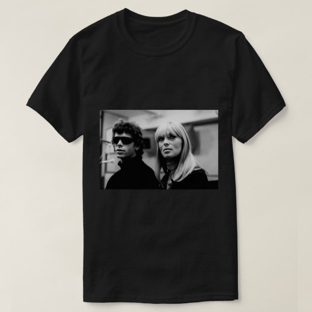 The Velvet Underground - Nico and Lou Reed Classic T-Shirt (Design Front)