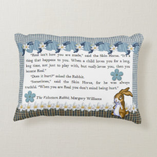"The Velveteen Rabbit" Accent Pillow