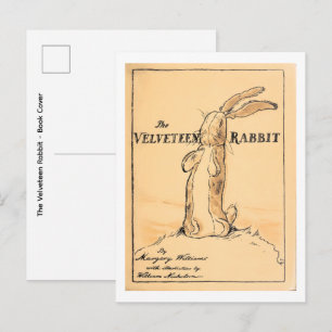 The Velveteen Rabbit - Book Cover Postcard
