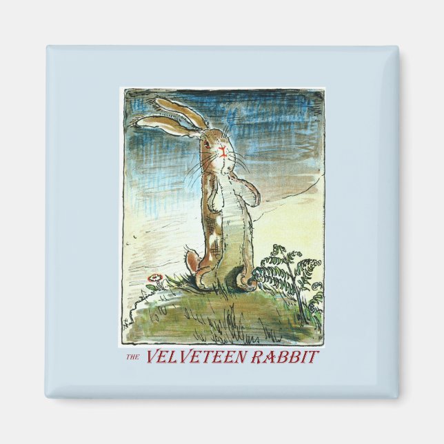 The Velveteen Rabbit Magnet (Front)
