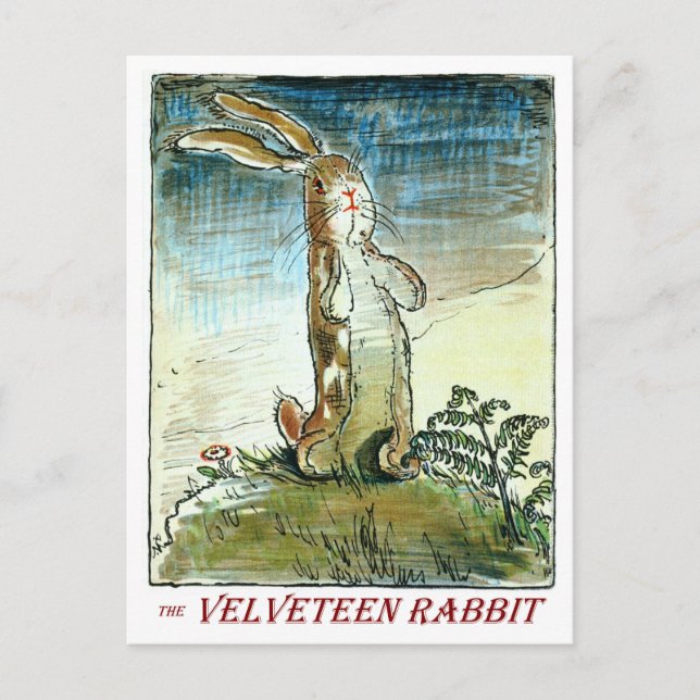 The Velveteen Rabbit -  Postcard (Front)