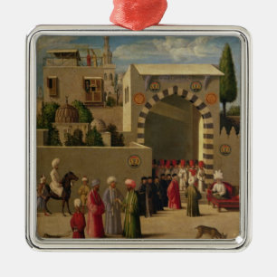 The Venetian Ambassador's Interview Metal Tree Decoration
