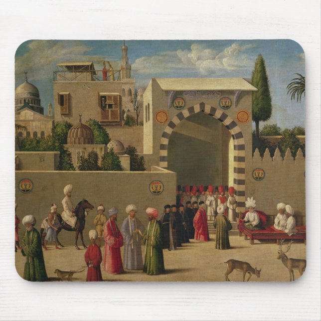 The Venetian Ambassador's Interview Mouse Pad (Front)