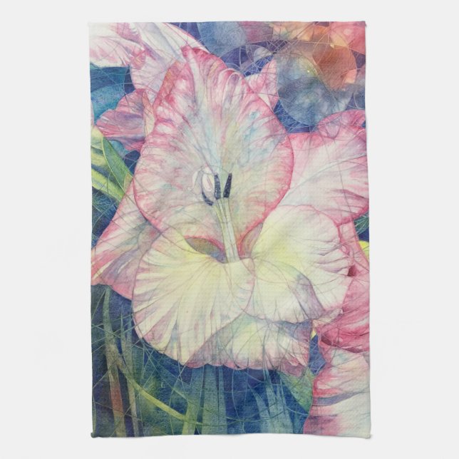 The Venus Flower Tea Towel (Vertical)