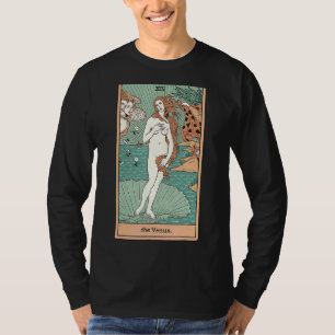The Venus Tarot Card Birth Of Venus Graphic T-Shirt