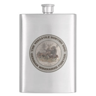 The Versatile Hunting Dog Sticker Car Magnet Paper Hip Flask