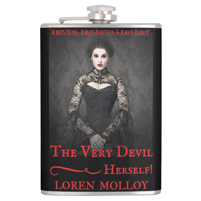 The Very Devil, Herself FLASK (Front)