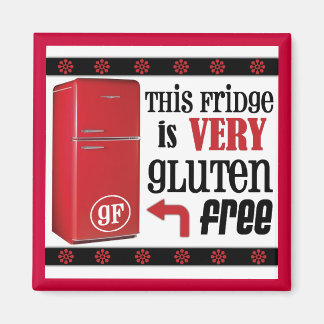 The Very Gluten-Free Fridge Magnet