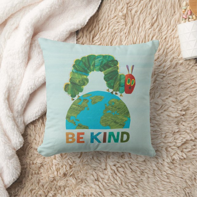 The Very Hungry Caterpillar Be Kind Cushion (Blanket)