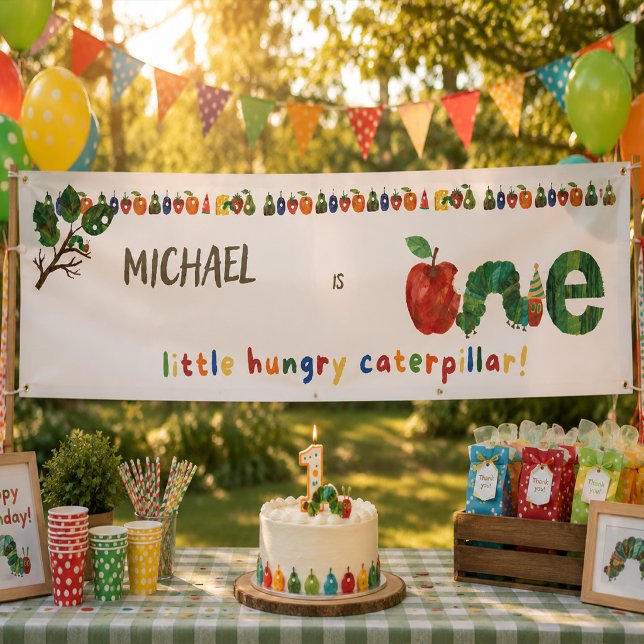 The Very Hungry Caterpillar Birthday Banner (Creator Uploaded)
