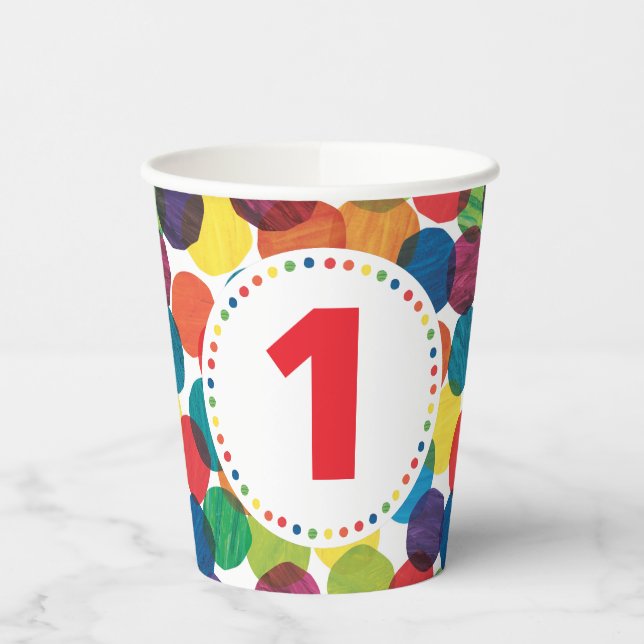 The Very Hungry Caterpillar Birthday  Paper Cups (Left)