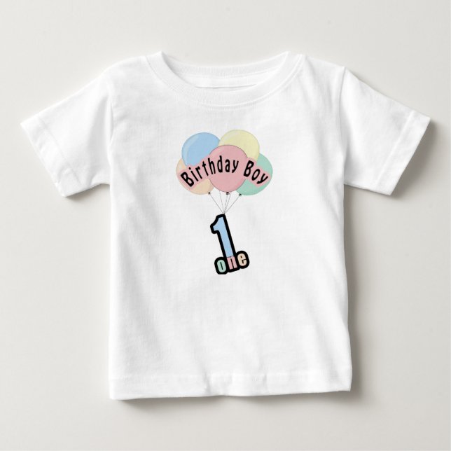 The Very Hungry Caterpillar First Birthday Baby T-Shirt (Front)