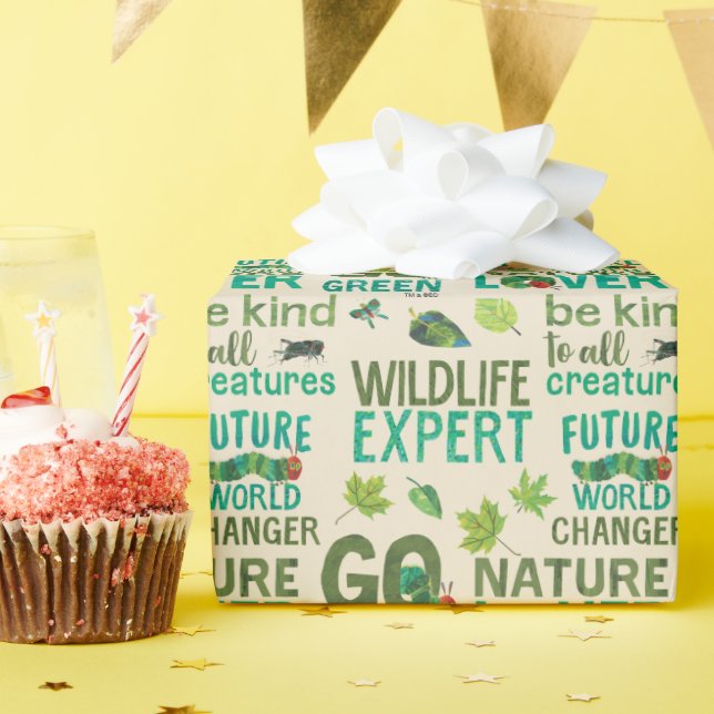 The Very Hungry Caterpillar Future World Changer Wrapping Paper (Birthday Party)