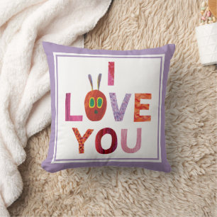 The Very Hungry Caterpillar   I Love You Cushion