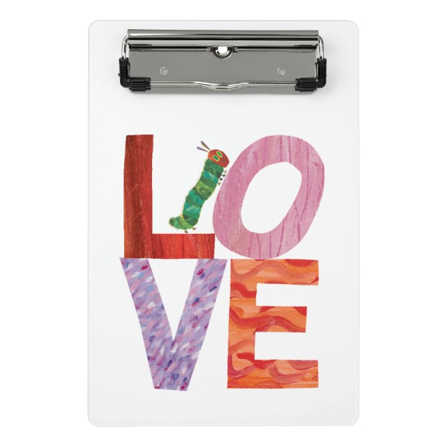 The Very Hungry Caterpillar | LOVE Mini Clipboard (Front)