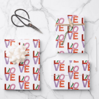 The Very Hungry Caterpillar | LOVE Wrapping Paper Sheet