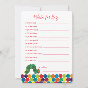 The Very Hungry Caterpillar Wishes for Baby Card