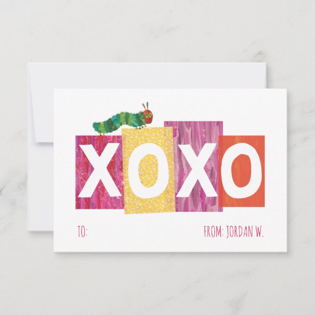 The Very Hungry Caterpillar | XOXO Invitation (Front)