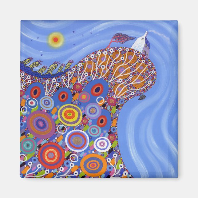 The Very Precarious Sheep 2014 Magnet (Front)