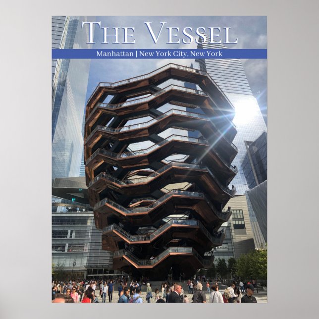 The Vessel NYC Poster (Front)