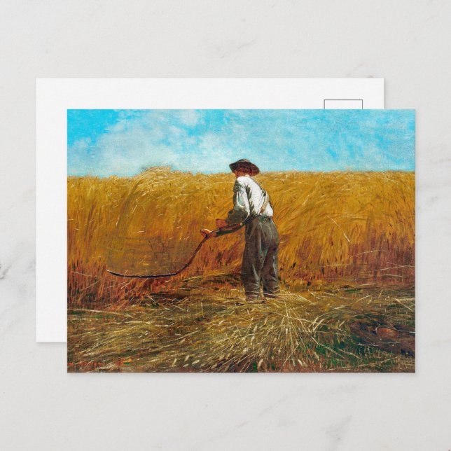 The Veteran in a New Field | Winslow Homer | Postcard (Front/Back)