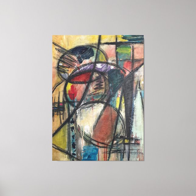 The "Vibes" Canvas Print (Front)