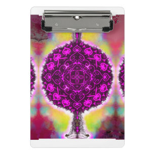 The vibration of the light mini clipboard