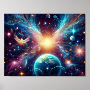 The Vibration of the Universe Poster