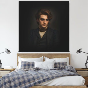 The Victorian Man Canvas Print