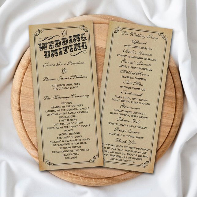 The Victorian Steampunk Wedding Collection Programme (Creator Uploaded)