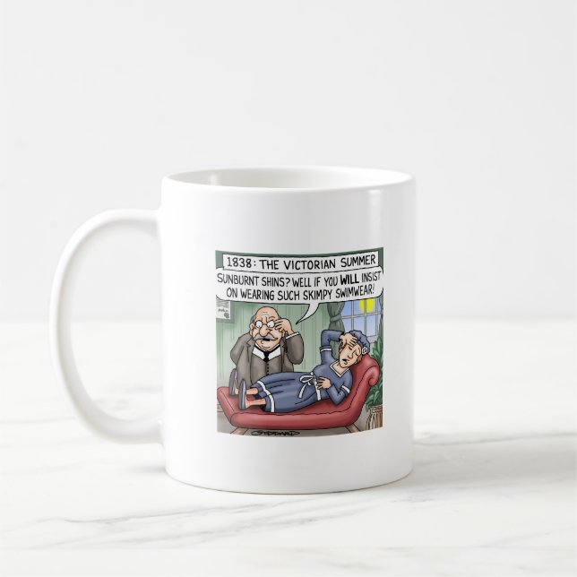 The Victorian summer Coffee Mug (Left)