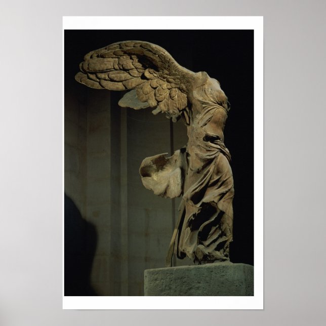 The Victory of Samothrace (Parian marble)  (see al Poster (Front)