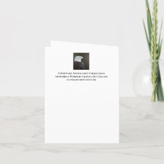 The View Changes Everything Eagle Affirmation Card