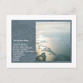 The View from Above Postcard